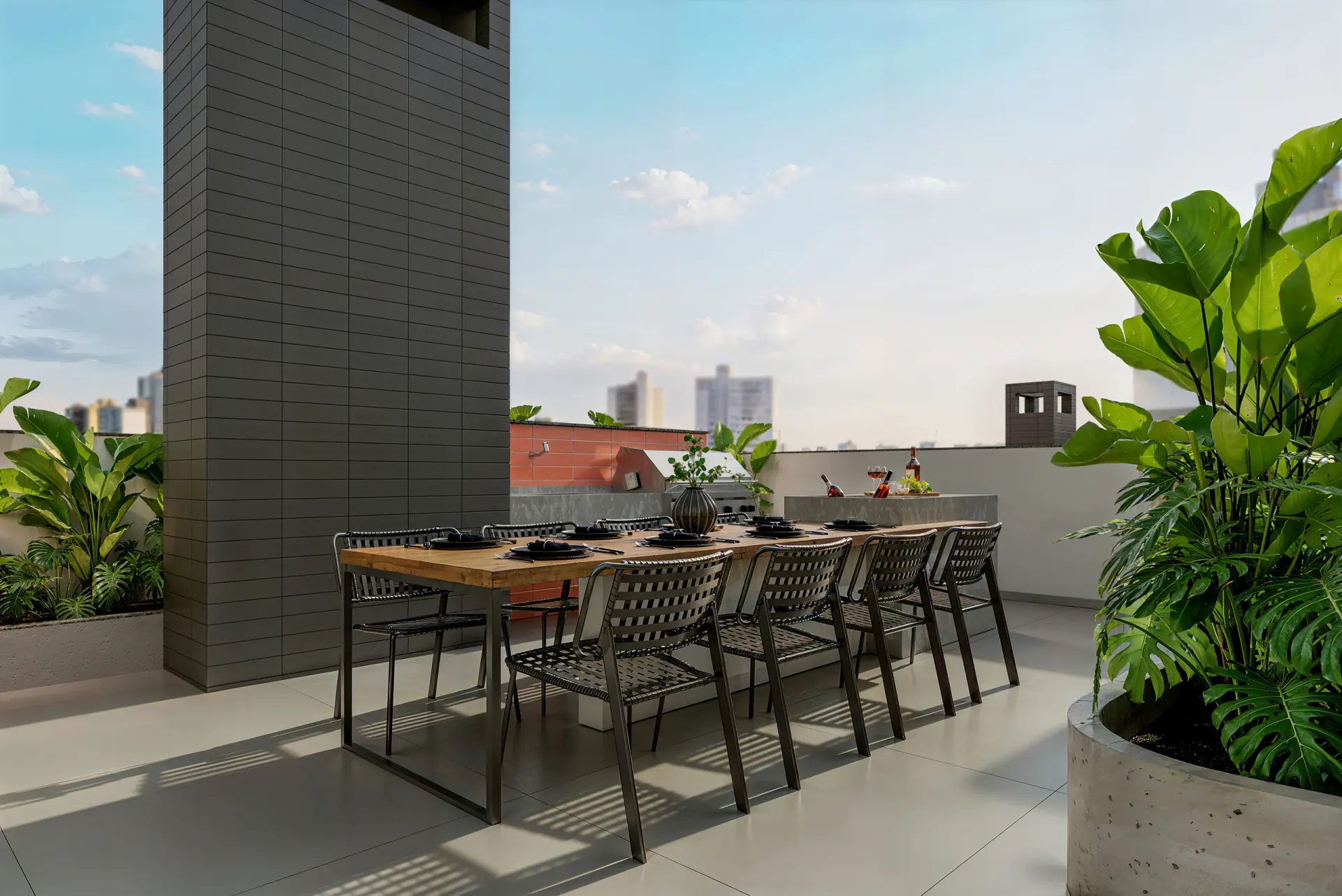 Rooftop gourmet · LOOM